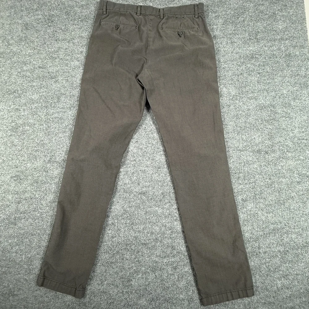 Banana Republic Pants Mens 32x34 Gray Aiden Fit Corded Cotton‎ Casual Chino